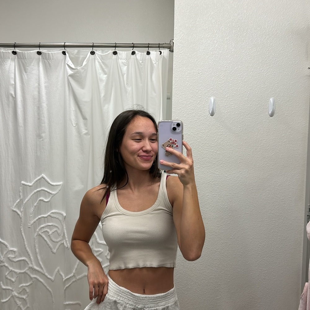 Cute ribbed tank🫶🏼🫶🏼🏷️🏷️